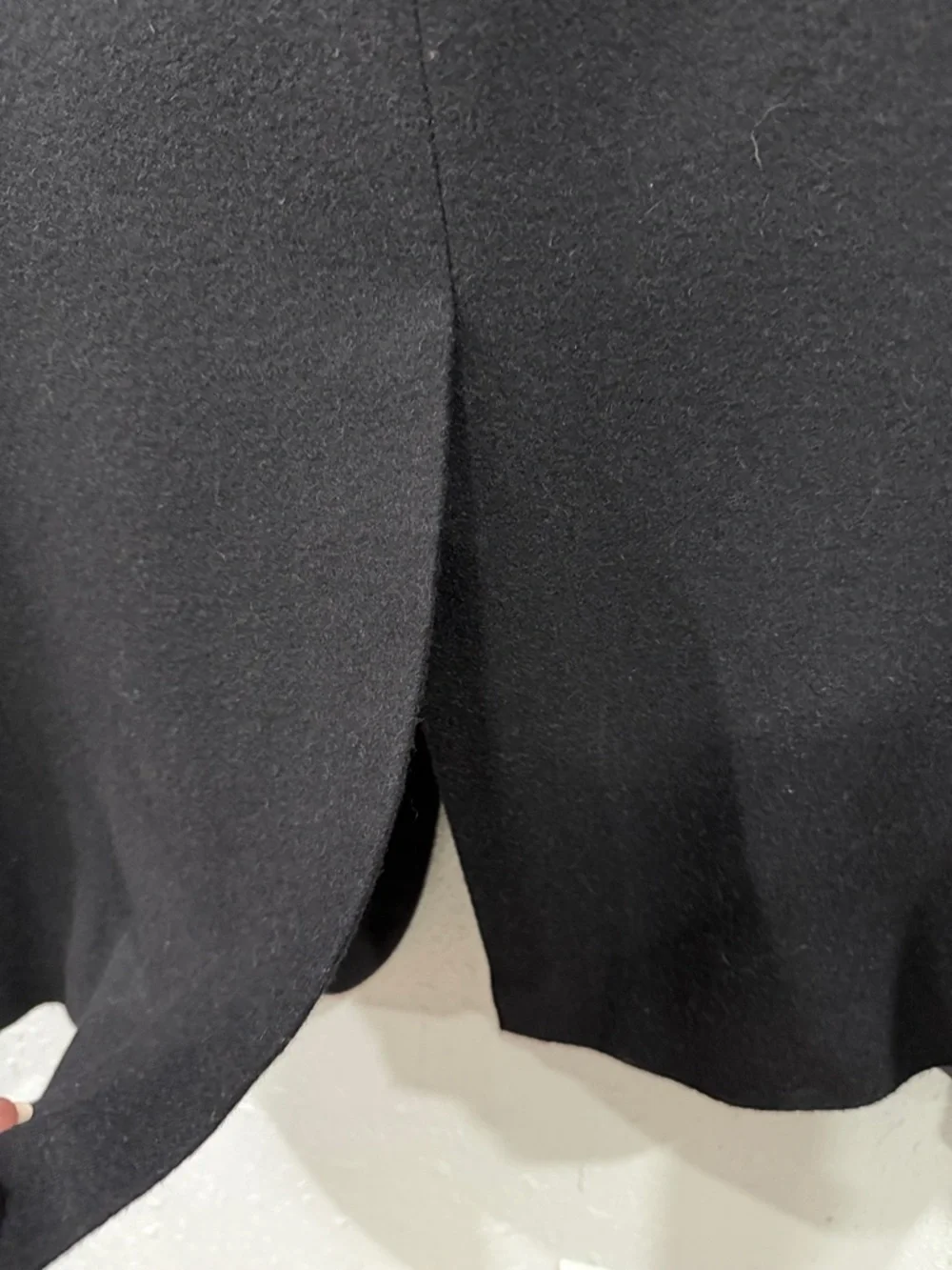 Ralph Lauren Blazer Mens 44L Black 100% Camel Hair Loro Piana Sport‎ Coat